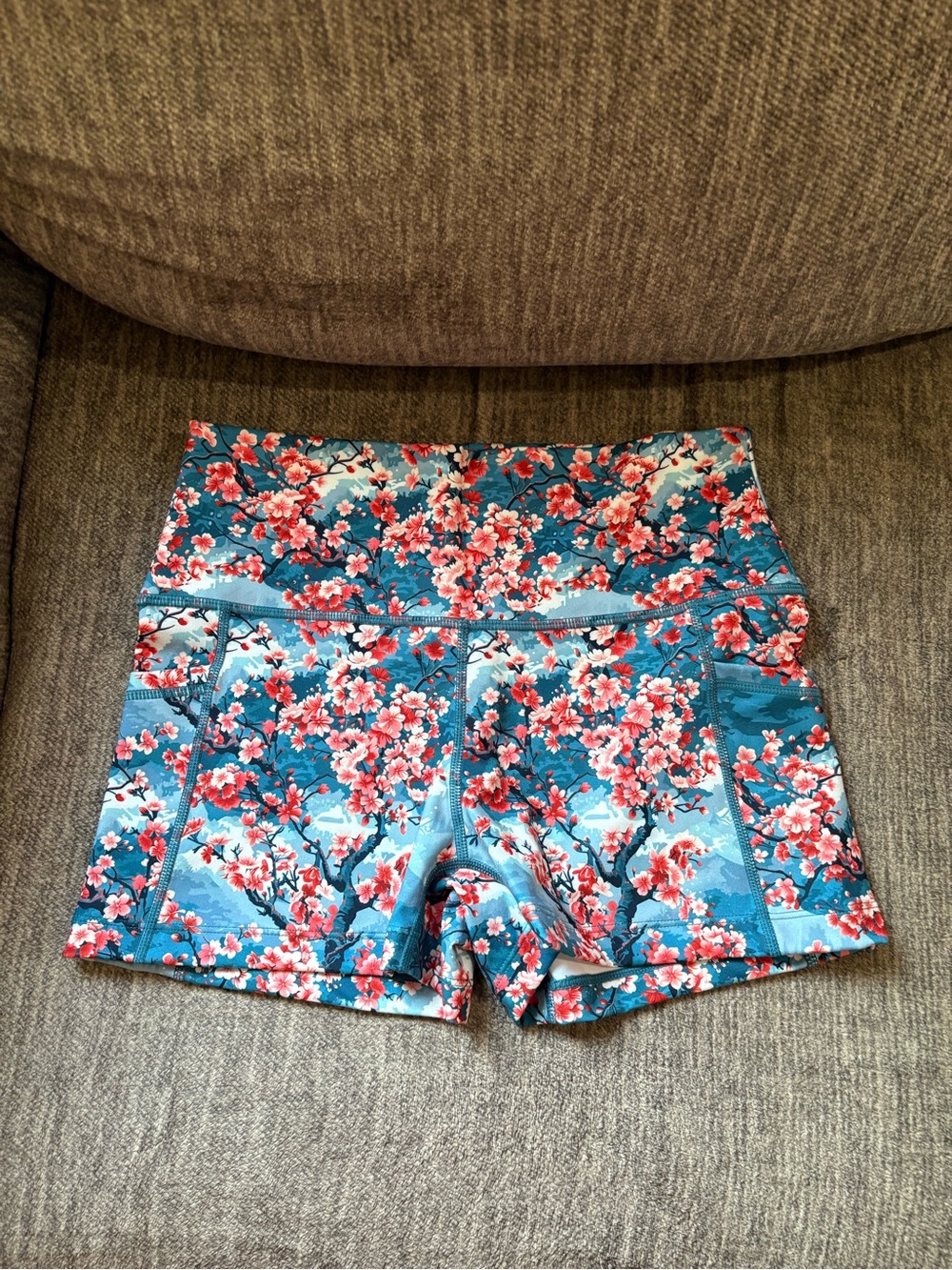 CVG Cherry Blossom Shorts Small 2.5” Inseam